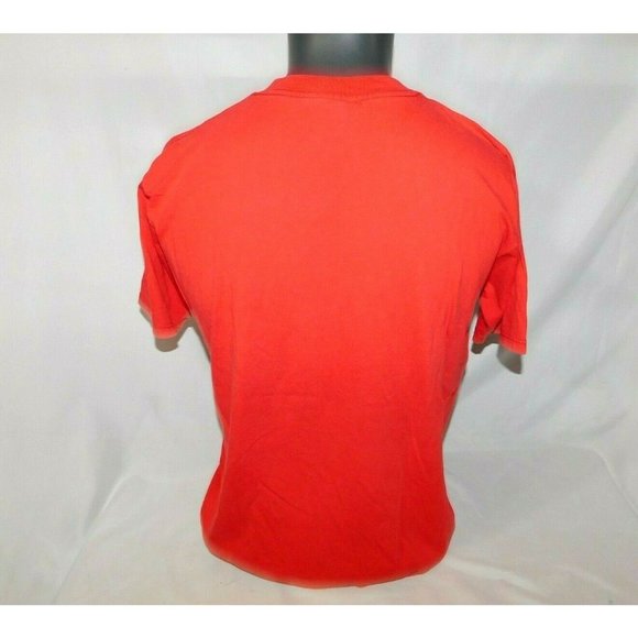 Vintage Native Theme printed graphic Red Spirt T Shirt Mens L Eagle Sun Tribal - Picture 4 of 5